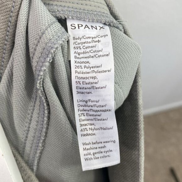 SPANX Jean-ish Leggings In Stone Wash Camo Size Medium - Picture 6 of 10